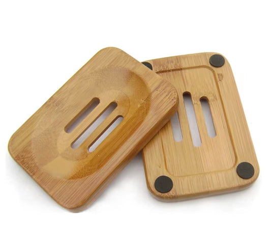 Eco-Friendly Natural Bamboo Soap Tray